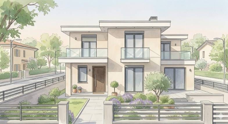 Villa a Cisano Bergamasco